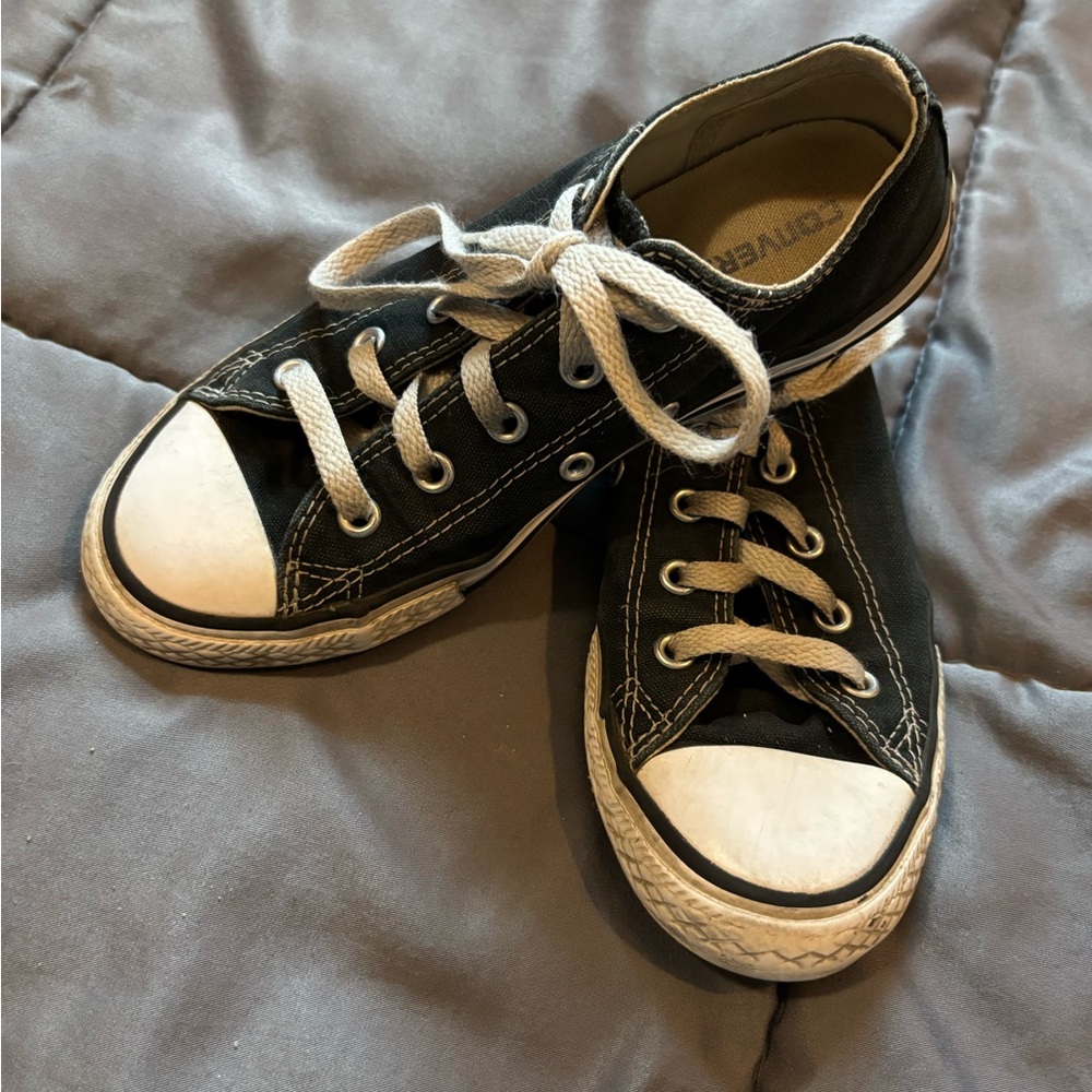 Converse Kids Black and White Sneakers